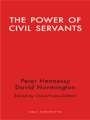cover image of The Power of Civil Servants